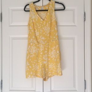Yellow romper